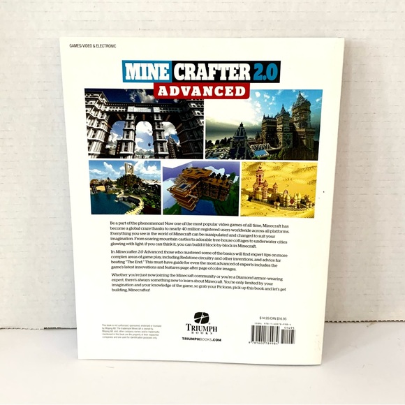Mine Crafter 2.0 Book. The Unofficial Guide to Minecraft & other building games. - Picture 2 of 3